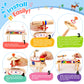 Kids Drum Set, Baby Musical Instruments Toys For Toddlers, 9 In 1 Wooden Xylophone Toddler Drum Set Percussion Instruments Musical Toys Birthday Gifts For Children Boys And Girls