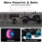 Hikiddo 24V 9Ah Ride-On Tractor for Big Kids, 400W Electric Vehicle with Remote Control - Black