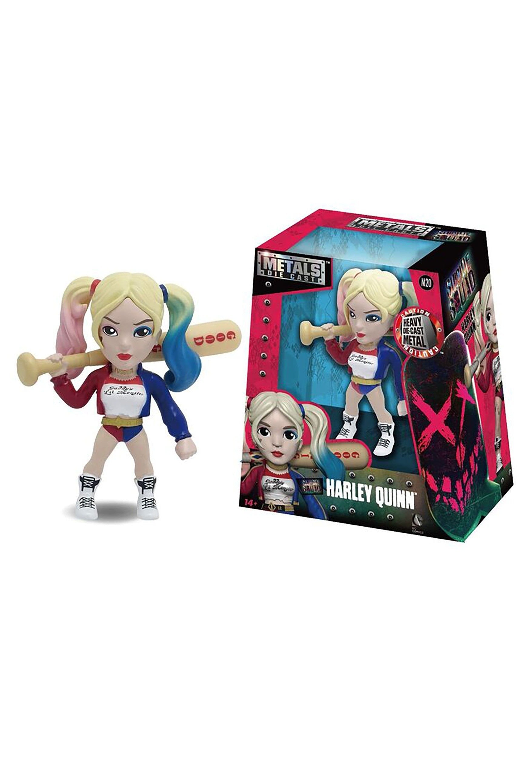 Metals Suicide Squad 4 Inch Movie Figure - Harley Quinn (M20)