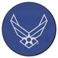 Fanmats Military Air Force Nylon Face Military Rug , 44 diameter