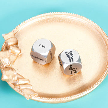 2 Pcs Decision Dice Couples Gifts For Him Her Funny Date Night Gifts Idea Valentines Day Birthday For Women Men Naughty Game Dic
