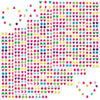 Maiousu Store 2000+ Stick On Earrings 3D Gem Stickers Earrings Self-Adhesive Glitter Craft Crystal Stickers Girls Sticker Earrin