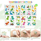 Hursroor Dinosaur Party Favors For 24 Kids, Dinosaur Birthday Party Supplies, Dinosaur Goodie Bags For Birthday Party Favors, Di