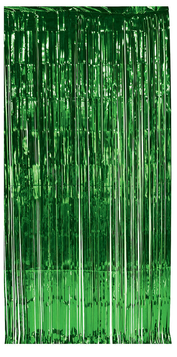 1-Ply Fr Gleam 'N Curtain (Green) Party Accessory (1 Count) (1/Pkg)