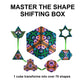 Shashibo Shape Shifting Box - Award-Winning, Patented Fidget Cube W/ 36 Rare Earth Magnets - Transforms Into Over 70 Shapes, Download Fun In Motion Toys Mobile App (Original Series - Elements)