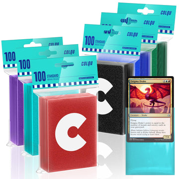 600Ct Matte Card Sleeves, 6 Colors Mtg Card Sleeves, Tcg Card Sleeves, Magic The Gathering Card Sleeves, Trading Card Sleeves, M