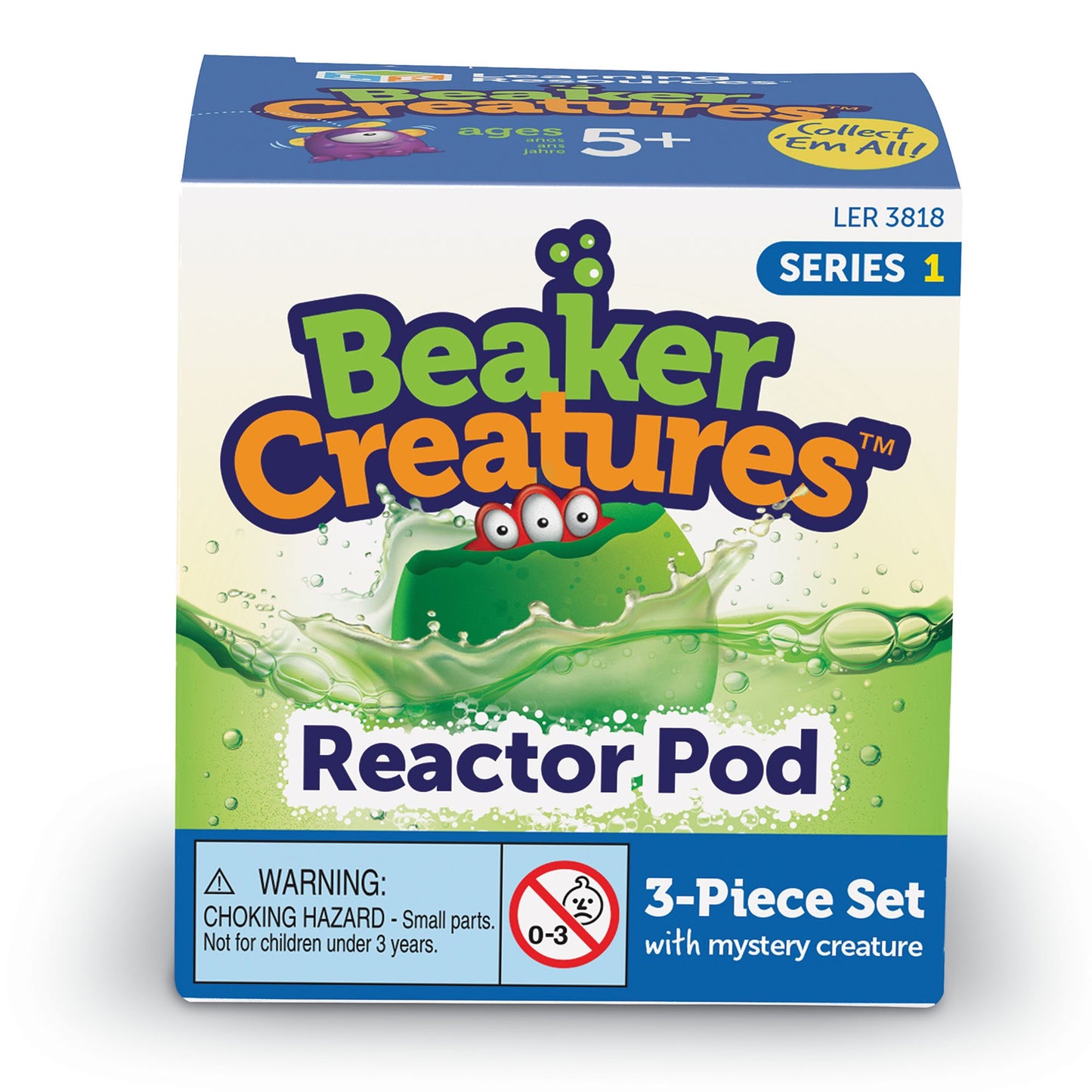 Learning Resources Beaker Creatures Reactor Pod, Assorted