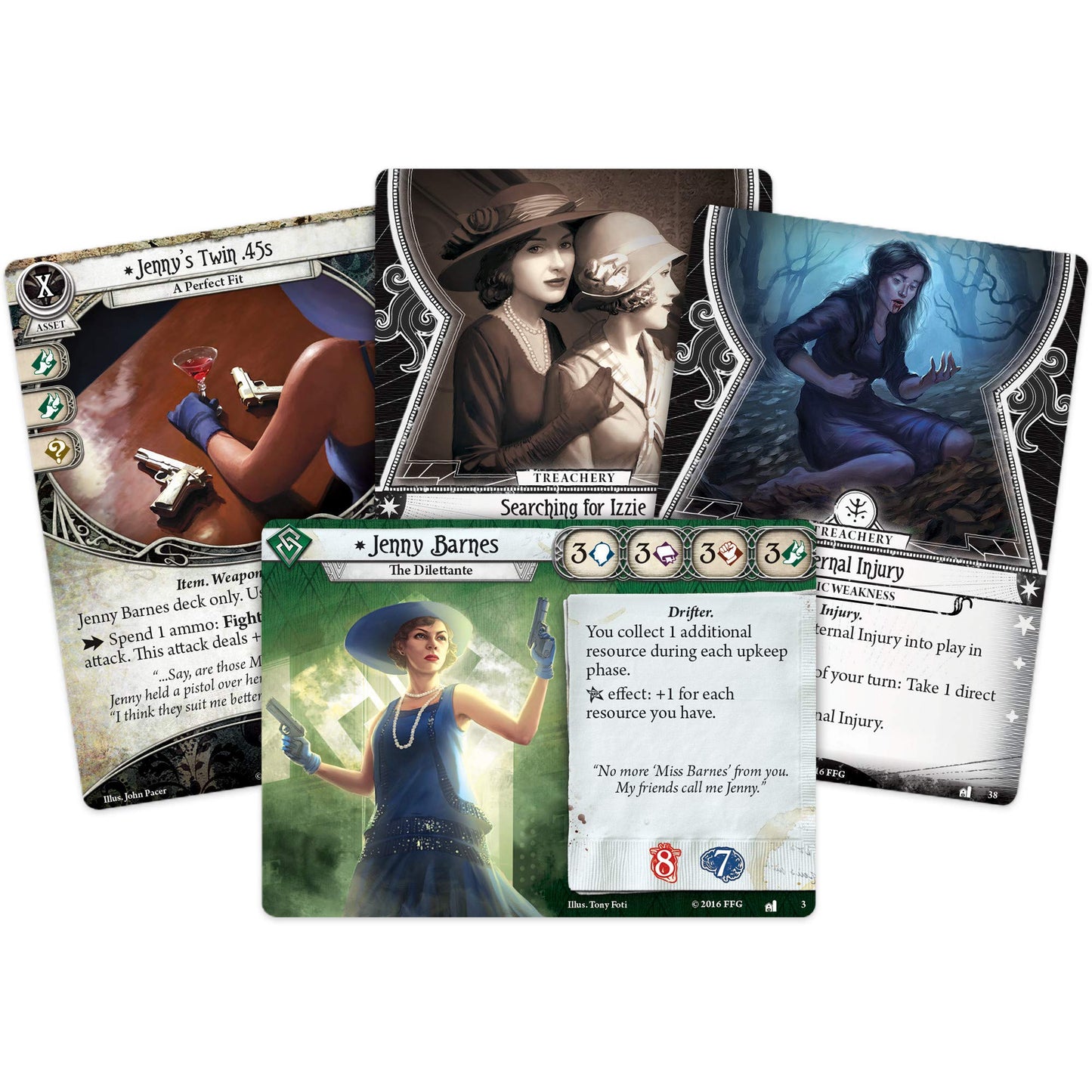 Fantasy Flight Games Arkham Horror: The Card Game - The Dunwich Legacy Investigator Expansion | Cooperative Mystery Game | Ages