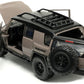 Jada Toys Just Trucks 1:24 Toyota Fj Cruiser Die-Cast Car Brown With Tire Rack, Toys For Kids And Adults
