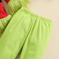 Toddler Kids Christmas Outfit Infant Baby Boy Girl Green Monster Costume Santa Elf Matching Cosplay Clothes Pant Set (Green&Red,