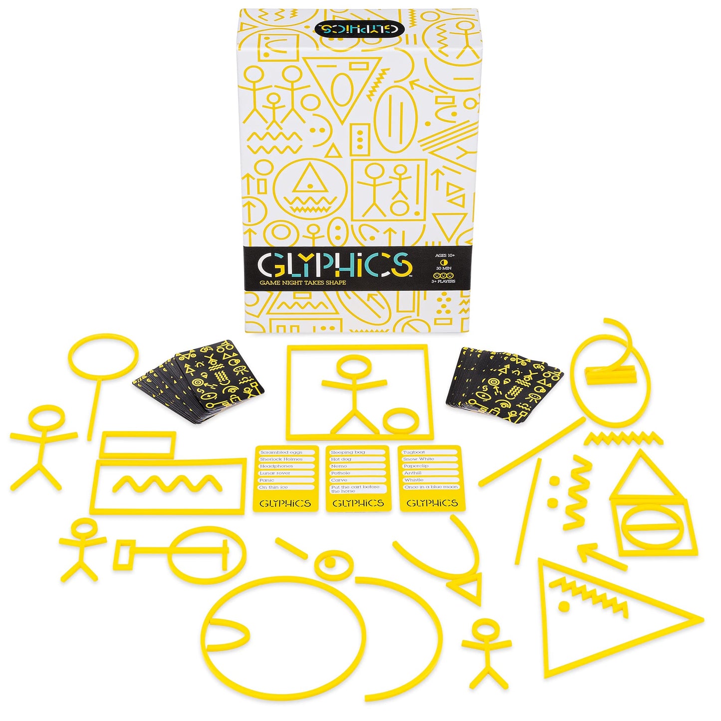 Big G Creative: Glyphics, Creative Party Game For Everybody, Charades Without Acting, Doodling Without Drawing, Unique Tabletop Experience, Different Each Time You Play, Easy To Learn, Ages 10 And Up