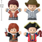 LITTLEPEOPLE COLLECTOR Outlander Special Edition Set - 4 Multicolor Figures in Display Box for Adults & Fans