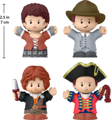 LITTLEPEOPLE COLLECTOR Outlander Special Edition Set - 4 Multicolor Figures in Display Box for Adults & Fans