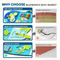 Bluewood Submarine Wall Busy Board Panels, Toddler Learning Activity Center, Montessori Philosophy Sensory, Educational Toys, Co