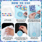 WinnerWhy DIY Winter Snowflake Suncatchers Art Kits, 30 Sets, Acrylic, 15 cm x 25 cm x 9 cm, Perfect for Classroom & Home Decor