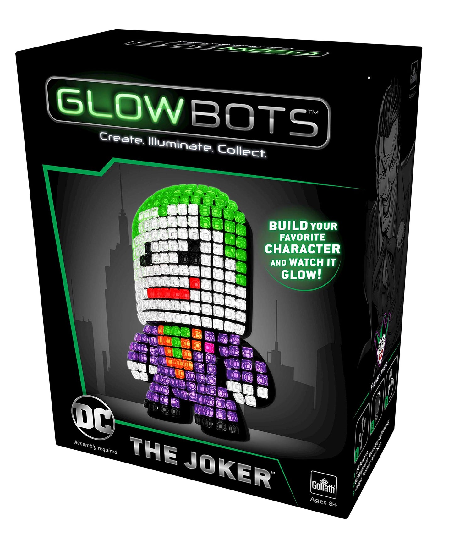 Goliath Dc Glowbot The Joker, Multicolor