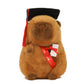 TXDRRA 7.8-Inch Graduation Capybara Plush - 2025 PhD Capybara Stuffed Animal Gift for Graduates, Friends & Capybara Fans - Gradu