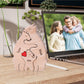 Personalized Wooden Bear Puzzle With 2-8 Names Custom Family Name Puzzle Customized Wooden Puzzle Gifts For Christmas