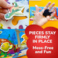 Quokka Travel Magnetic Puzzles For Toddlers 1-3 - 20+Pcs Sea Game With Playbook - Fun Travel Game Toy For Kids Ages 3-5 - Strong