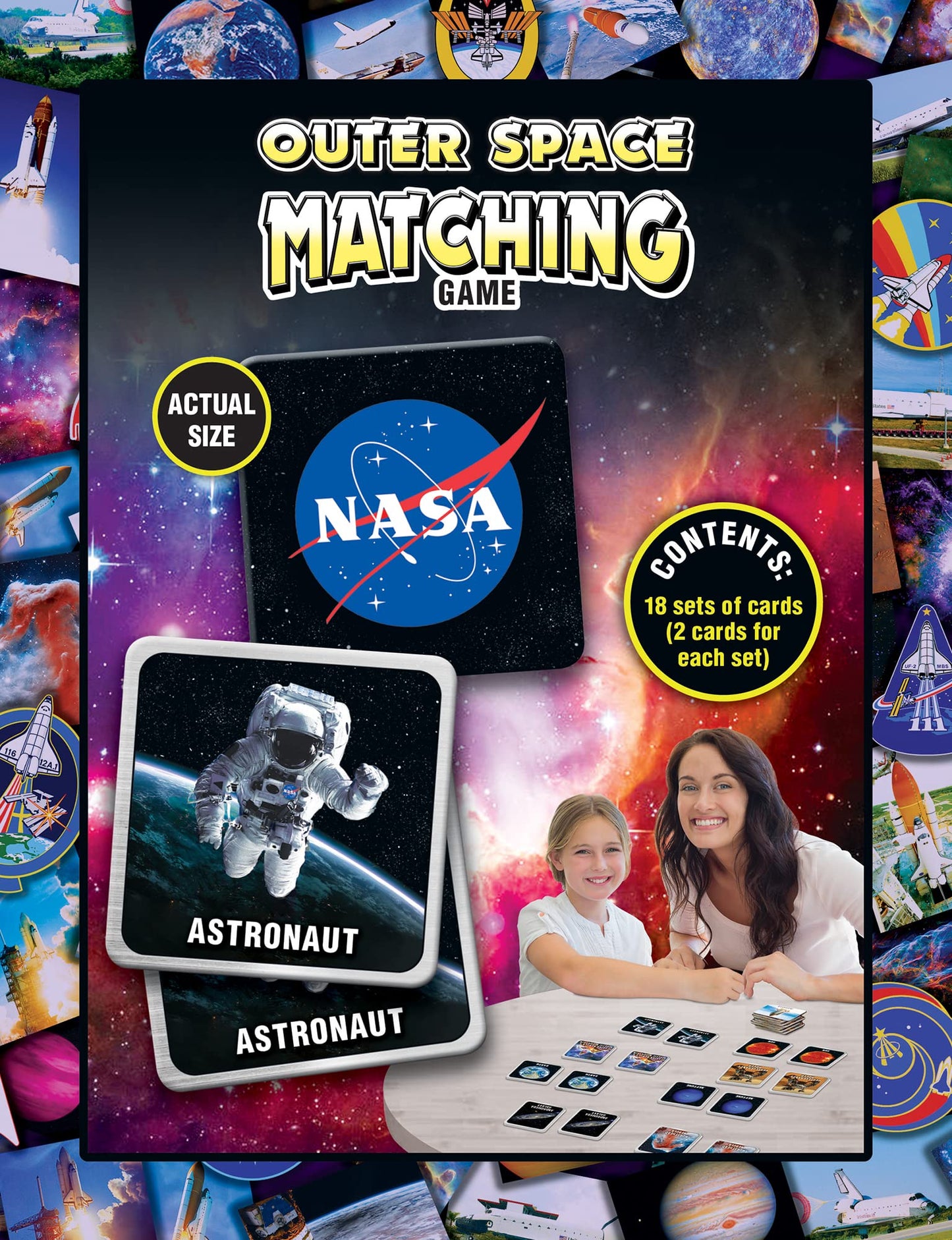 Outer Space Matching Game