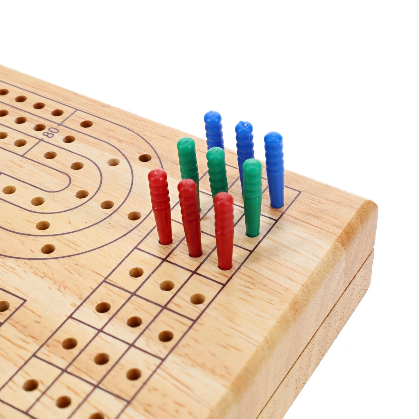 We Games Replacement Plastic Cribbage Pegs, 36 Standard Crib Board Pegs In Assorted Colors, Tapered Pegs For Cribbage Board Games, Bulk Set Cribbage Pegs