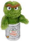 GUND Sesame Street Official Oscar The Grouch Muppet Plush  enhanced Plush Toy for Ages 1 & Up  Green/Silver  10 