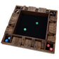 WE Games 14" Shut The Box Wooden Board Game, Walnut Stain, for 1-4 Players, Model 497410