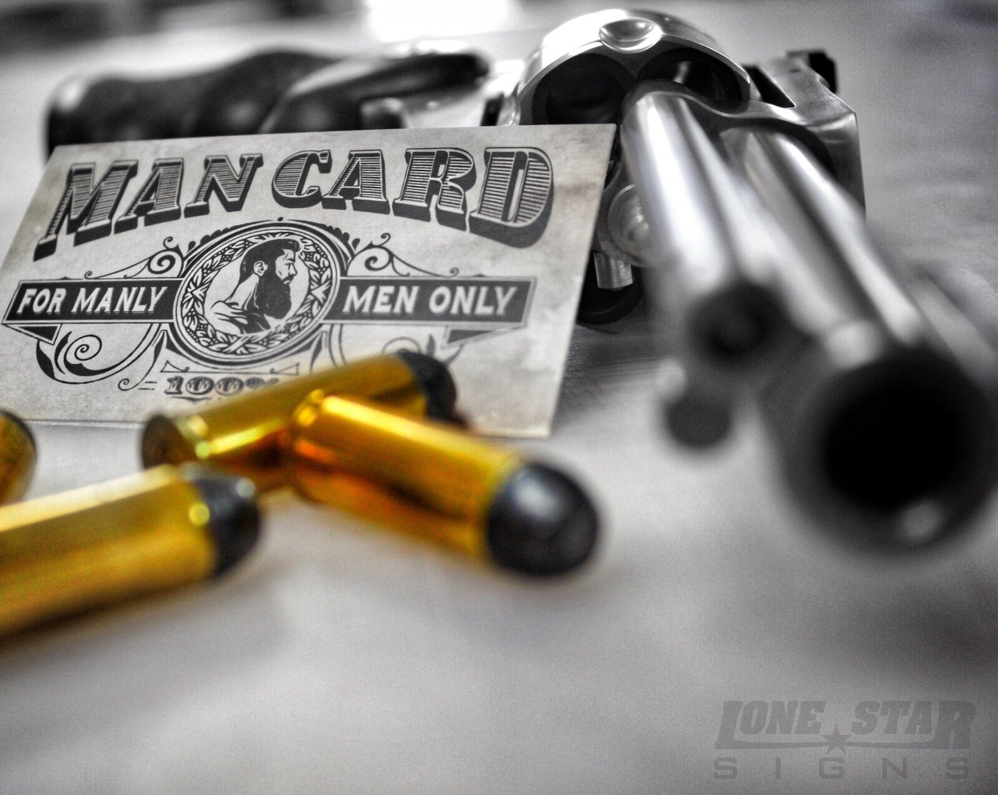 SATOHA MAN CARD - Masculine-themed Business Cards (10 pack)