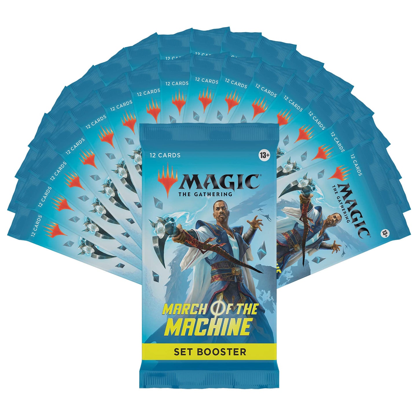 Magic: The Gathering March Of The Machine Set Booster Box | 30 Packs (360 Magic Cards)