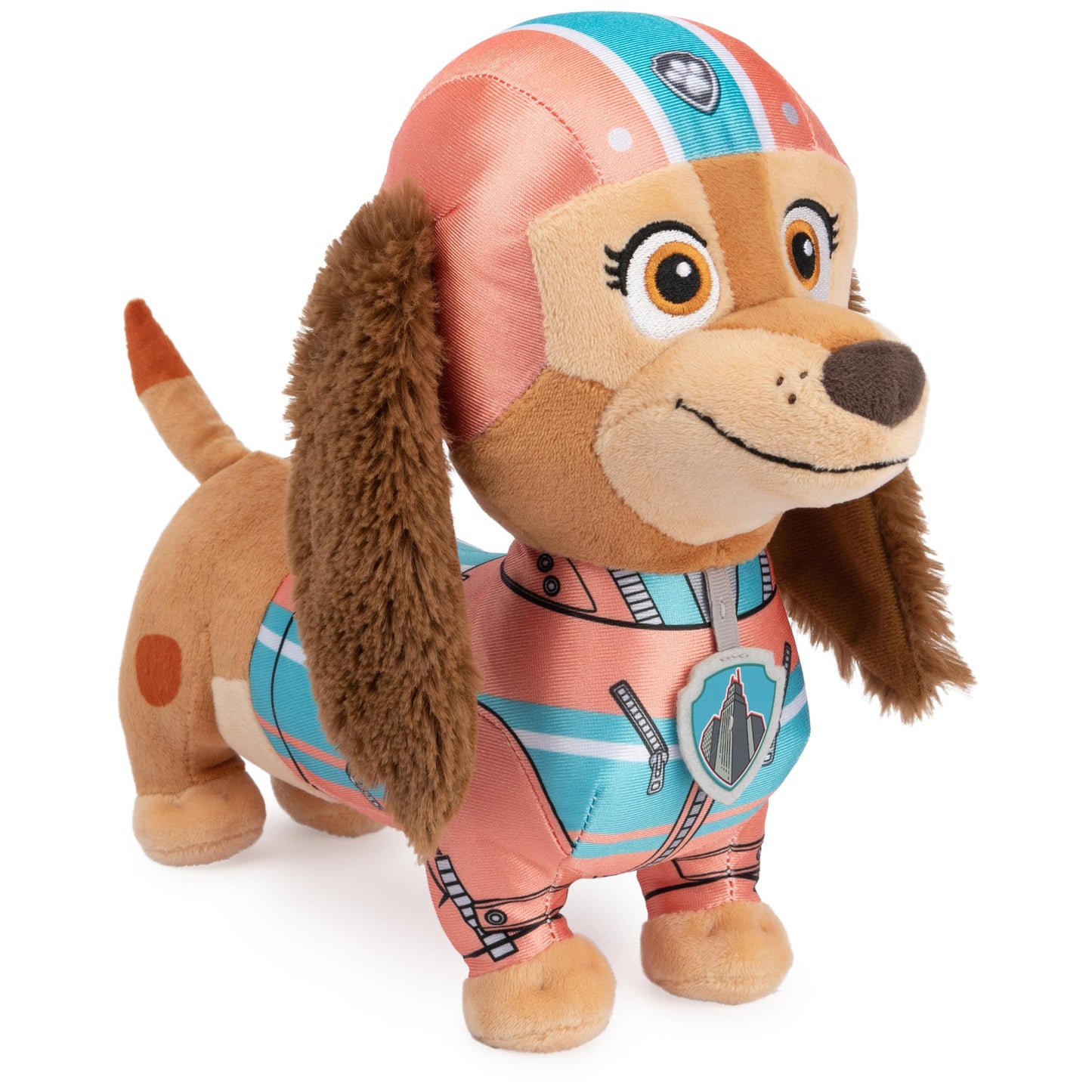 GUND PAW Patrol Liberty in Heroic Standing Position  enhanced Stuffed Animal for Ages 1 and Up  12 