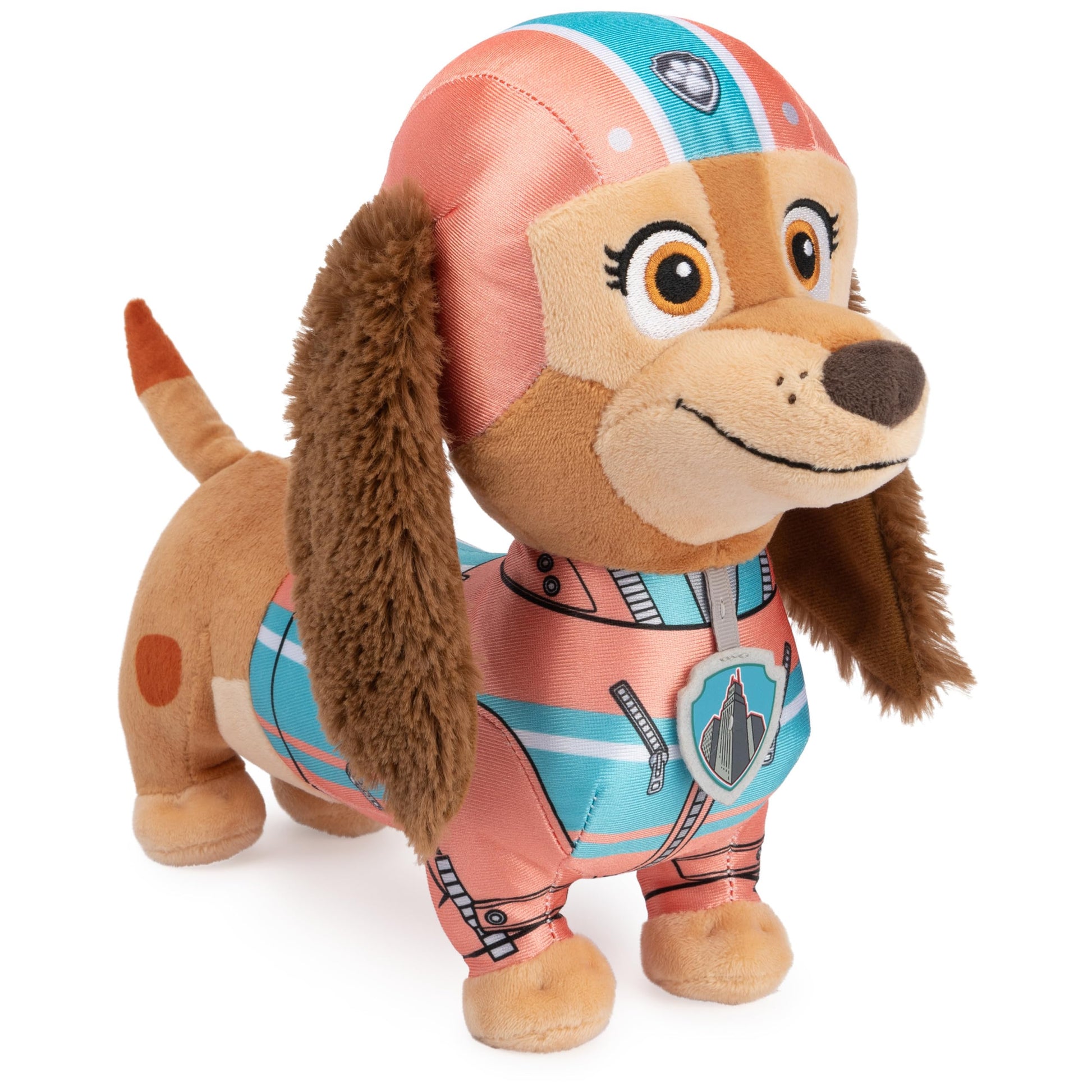 GUND PAW Patrol Liberty in Heroic Standing Position  enhanced Stuffed Animal for Ages 1 and Up  12 