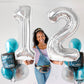 Giant, Silver 12 Balloon Number Foil - 40 Inch | 12 Birthday Balloon For 12Th Birthday Decorations For Girls | Number 12 Balloon, 12 Birthday Decorations Boy | 12 Year Old Birthday Party Decorations