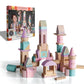 FAO Schwarz Castle Blocks, 75Piece Solid Wood Building Set, Ages 4+