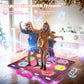 Dance Mat For Kids Ages 4-8, Led Light-Up Electronic Dance Pad Toys With Bluetooth, 6 Game Modes Kids Dance Mat, 13 Built-In Mus