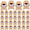 Shappy 50 Pcs Mini Animal Plush Toys Small Stuffed Animals Bulk Cute Tiny Plushies Keychains For Gift Party Carnival Prize(Lion)