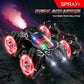 OSIMILY Remote Control Car Monster Truck - 2.4GHz New Upgraded Double-Sided 360 Rotating RC Cars with Headlights, 4WD Kids, Suit