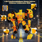 Hopandos Transforming Robot Set, 6 In-1 Construction Car Toys For Kids, Science Kits, Outdoor Diy Transomer Robots Set Toys Birt