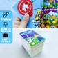 Quokka Board Game 1 To 10 Players - Learning, Educational - Geography, World - 100 Question Cards, Top Facts - Indoor, Outdoor - Kids, Teens, Adults, Family