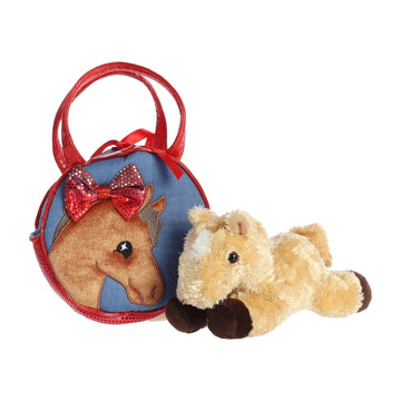 Aurora® Fashionable Fancy Pals™ Pretty Pony Stuffed Animal - On-The-Go Companions - Stylish Accessories - Multicolor 7 Inches