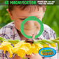 Nature Bound Big Magnifying Lense Toy, Green With Orange And Brown Trim, Model: Nb504