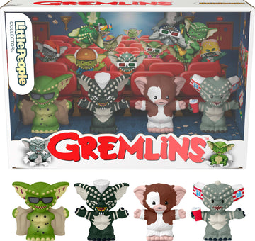 LITTLEPEOPLE COLLECTOR Gremlins Movie Special Edition Set, 4 Multicolor Figures in Display Box, Model HVG43 for Adults and Fans