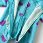 Oneflow Toddler Baby Girl Boy Halloween Costumes Fur Fleece Hooded Onesie Cute Infant Costume Outfit Clothes Gifts (Blue Monster