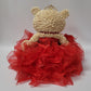 Kinnex Collections Since 1997 20'' Quince Anos Quinceanera Last Doll Teddy Bear With Dress (Centerpiece) ~ Arc16832-14R (Red)