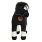 Aurora® Black Appaloosa Stuffed Animal - 13" Realistic Polyester Toy, Model 14479, Imaginative Play