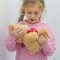 Maogolan Small Teddy Bear With Red Heart, 12' I Love You Valentines Teddy Bear Stuffed Animal,Velvet Red Heart Bear Gift For Kids,Girlfriend,Wife