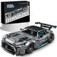 HIGH GODO Racing Car Building Kit, 1:14 MOC Super Sports Car, 1466pcs, Grey, Plastic Model 23009 for Adults & Kids