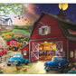 Buffalo Games 1000 Piece Jigsaw Puzzle - Farm Life Day and Night, Large Size, Multicolor, Model 11879, Perfect for Adults and Game Nights