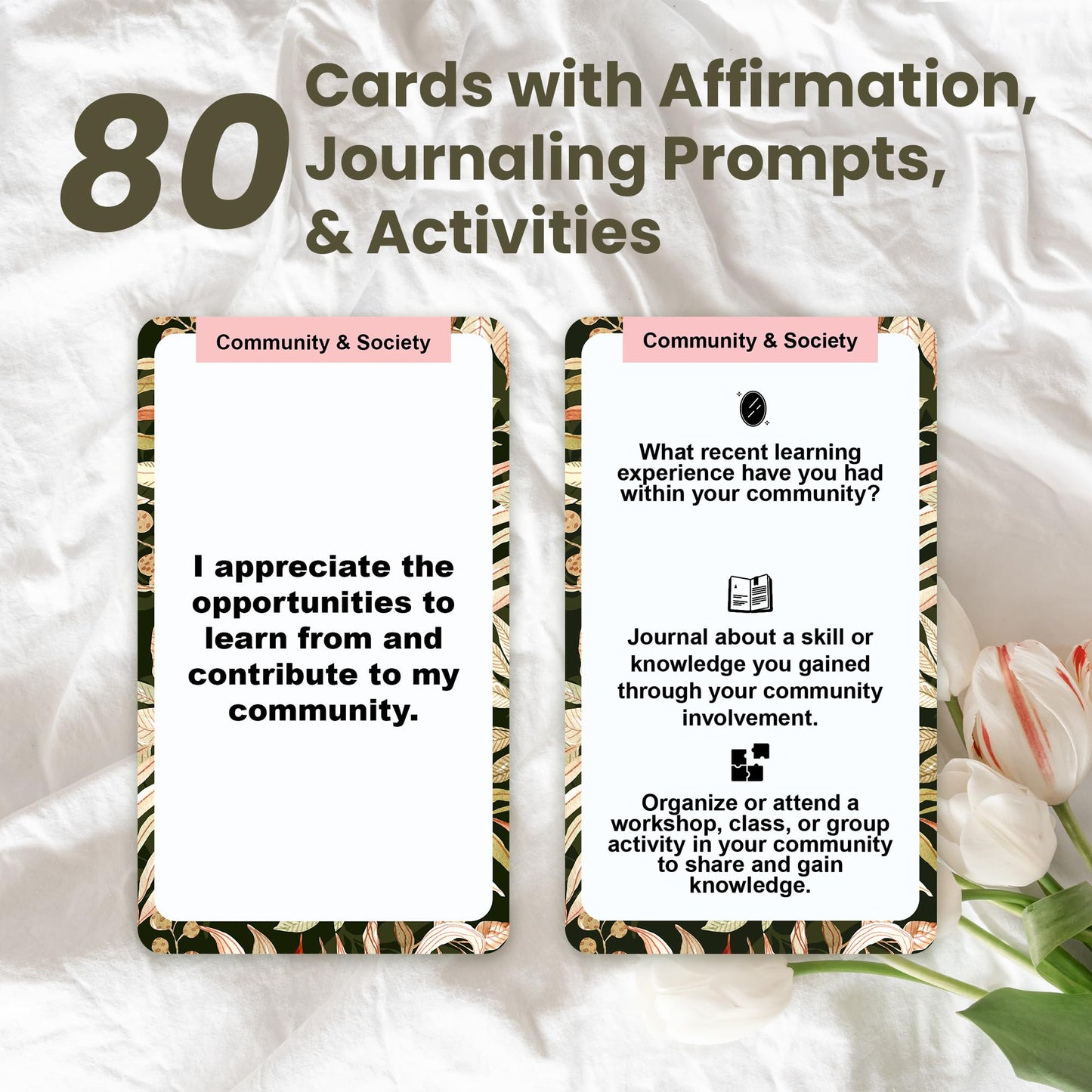 Beyond Grateful: 80 Psychologist-Designed Gratitude Cards, Journaling Prompts And Activities. Use Them To Transform Daily Life With Positive Affirmations And Mindfulness Prompts.