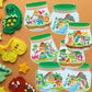 Cy2Side 12 Set Dinosaur Terrarium Stickers Scene For Kids, Make A Dinosaur Scene With Terrarium Diy Art Craft For Kids Early Learning Educational Class Party Favors For Classroom Reward