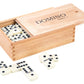 Engelhart - Big Size 10MM Thick Dominoes Double 9 Set -55 Spinner Dominoes- 250123